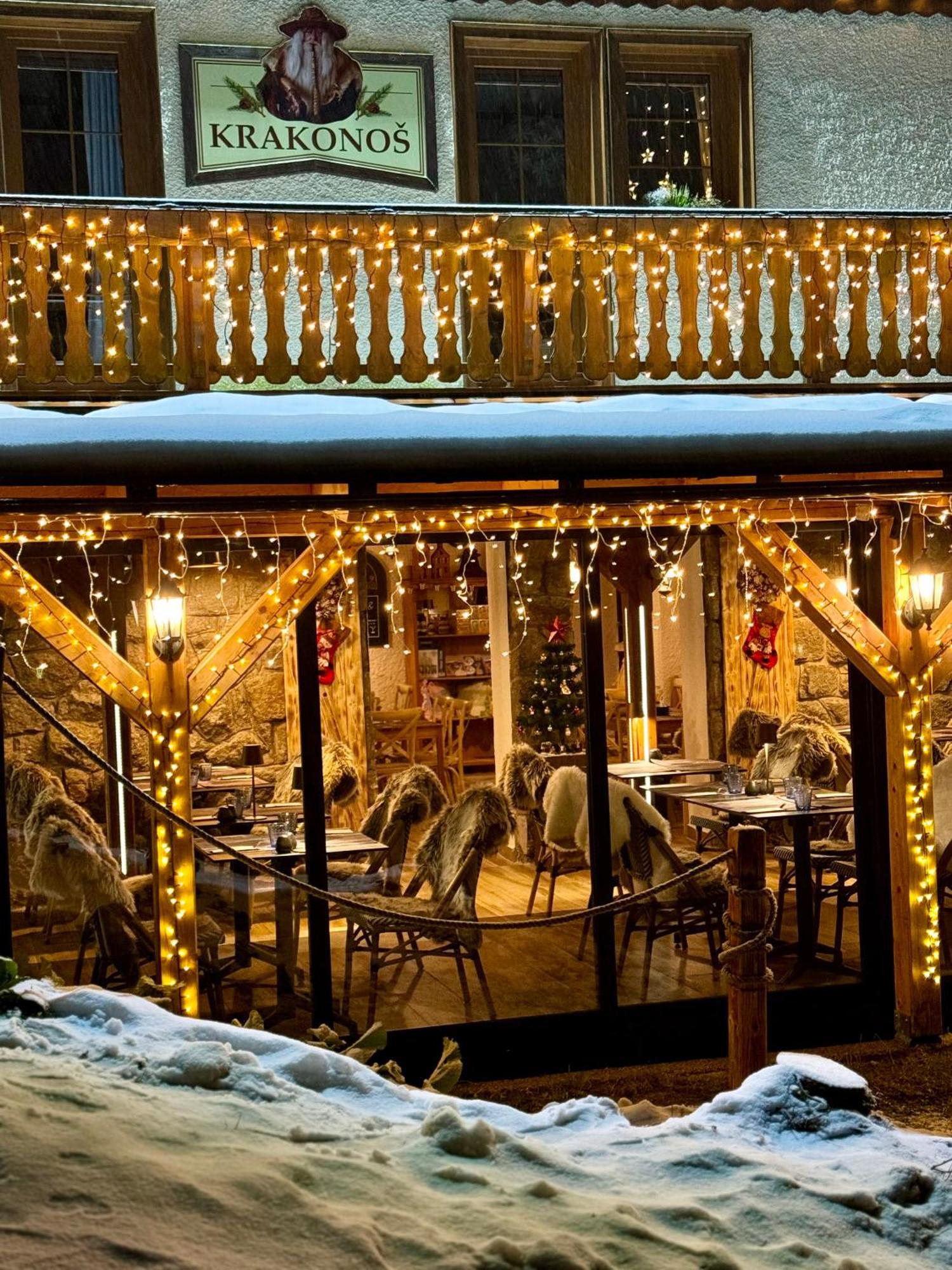 Pension & Restaurant Krakonos Harrachov Kültér fotó
